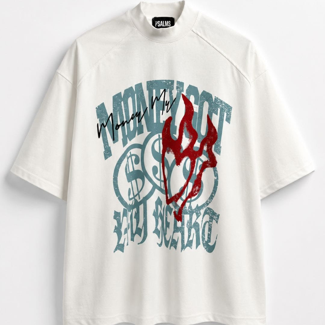 T-Shirt Money White