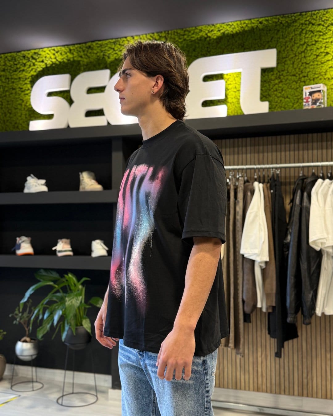 T-Shirt "FAITH" black