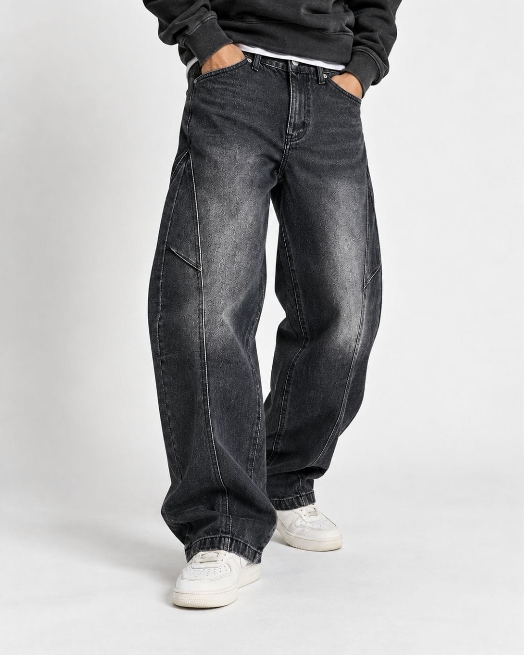 Jeans Ballon Black