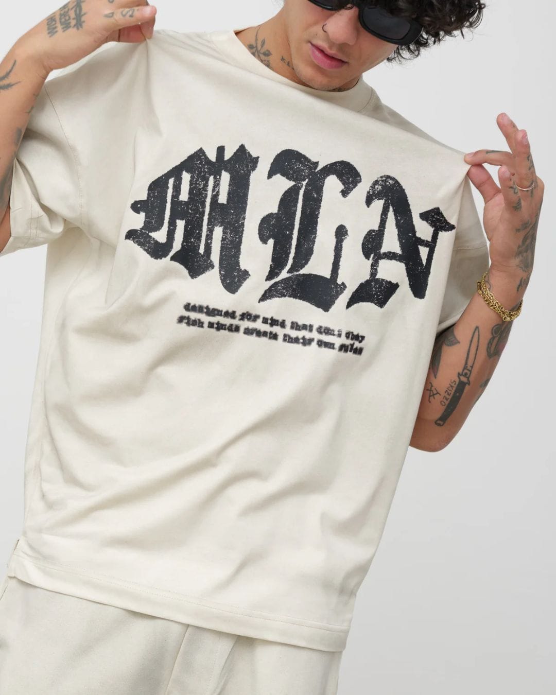 T-Shirt MLN sabbia