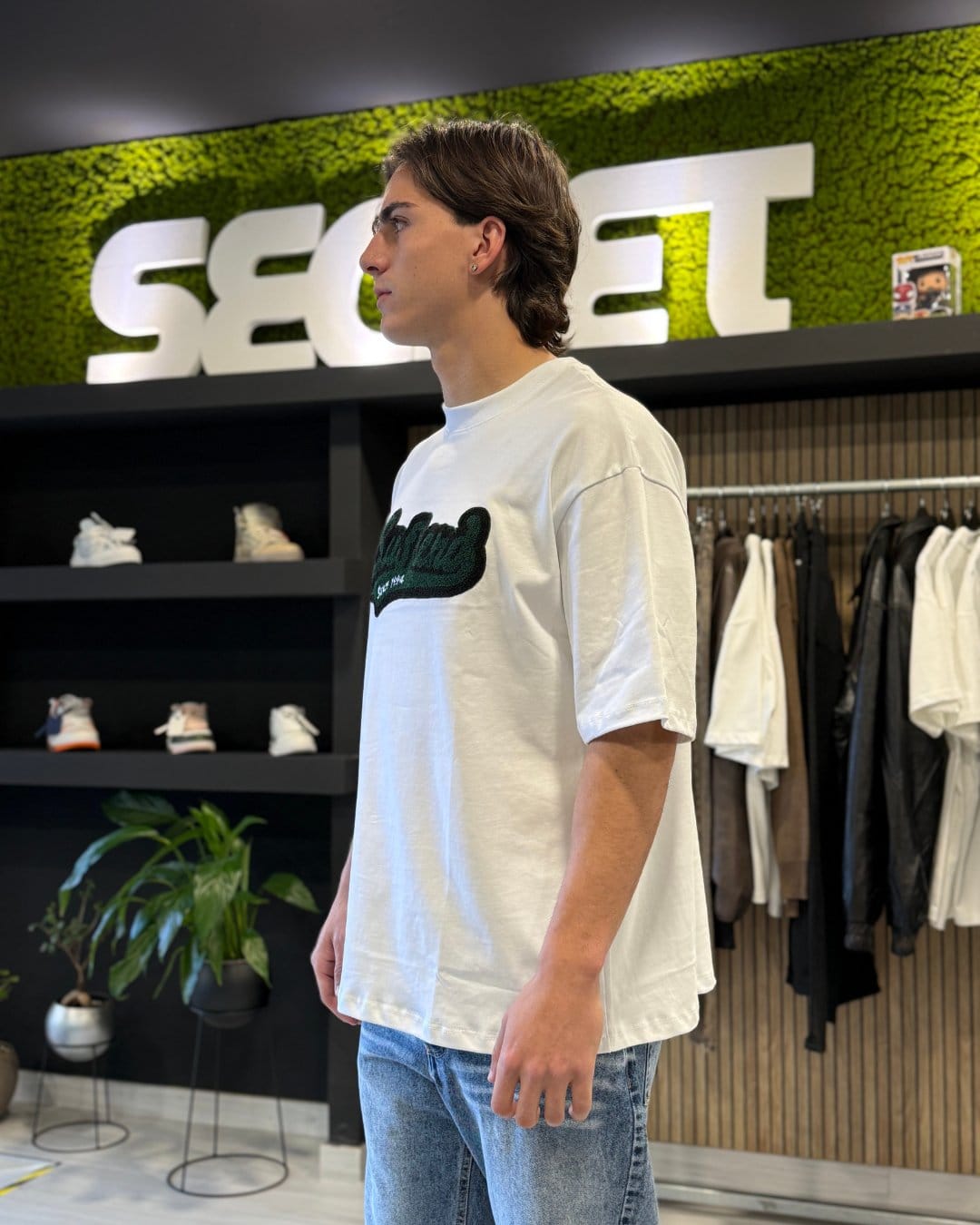 T-Shirt "SUSPEND" white