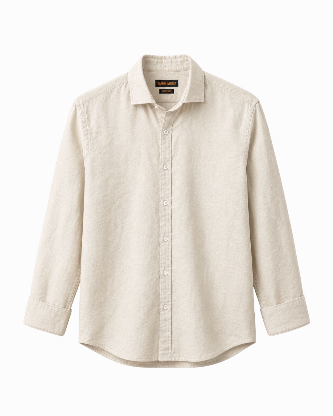 Camicia Puro Lino Beige
