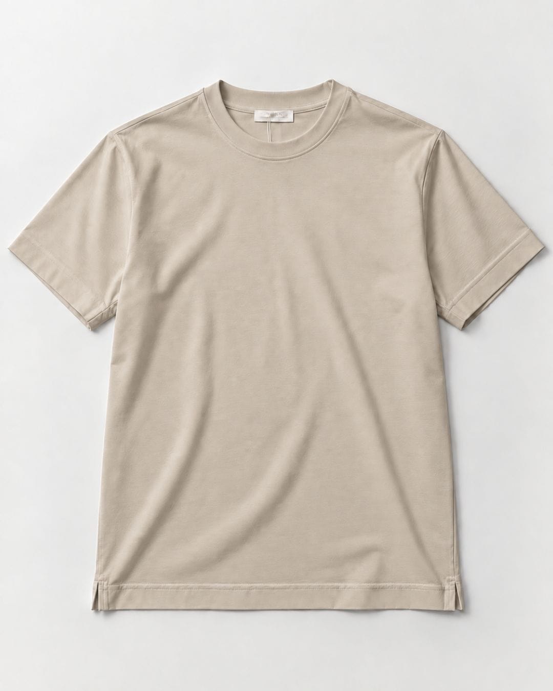 T-Shirt Filo Di Scozia Beige