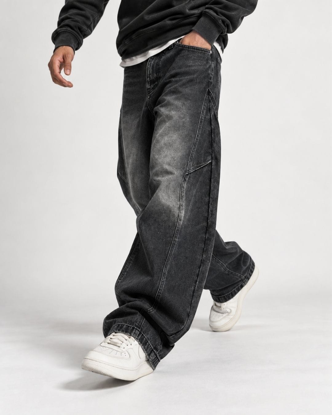 Jeans Ballon Black