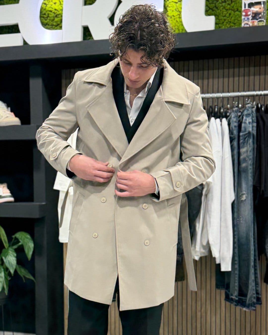 Trench beige