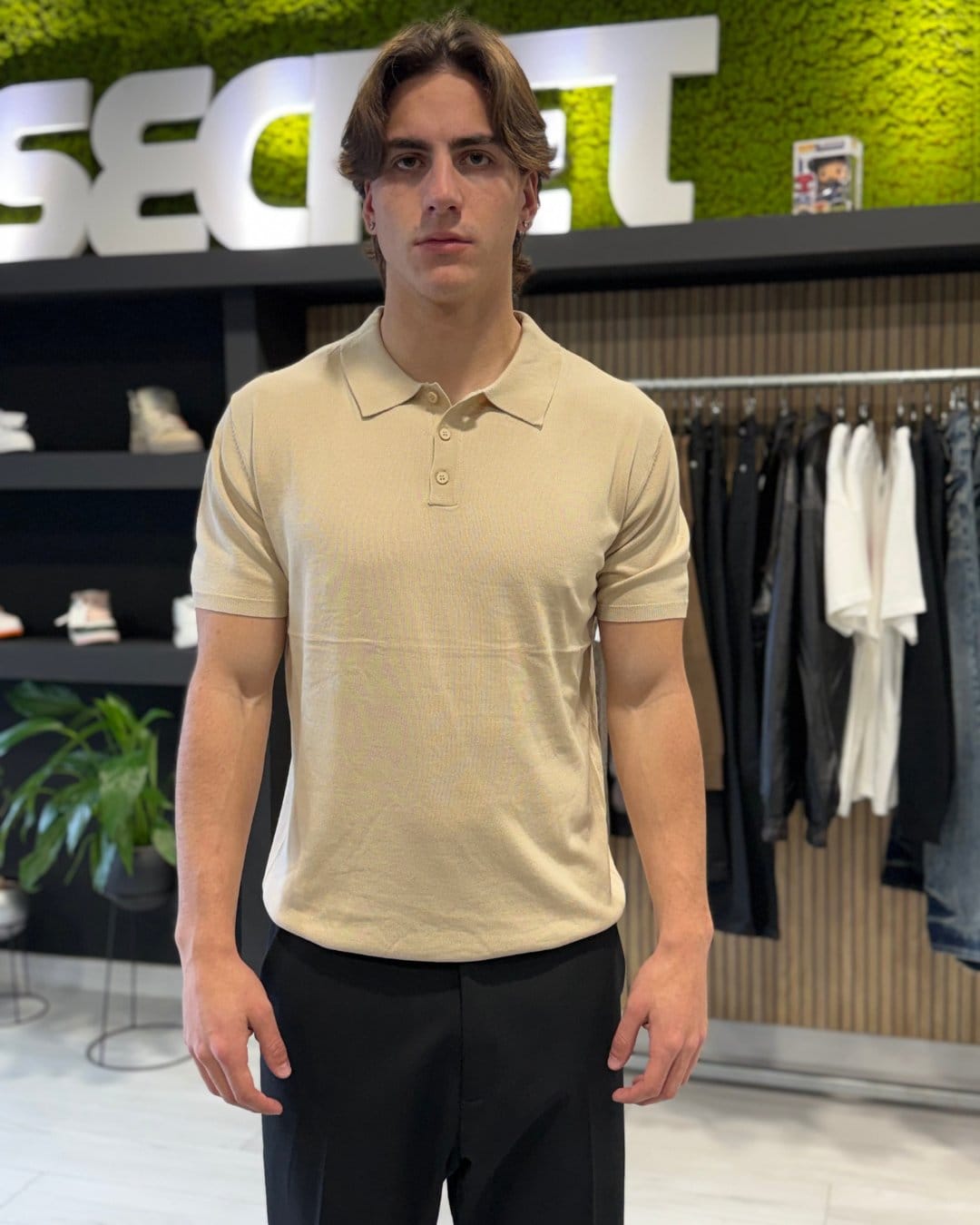 Polo portofino beige