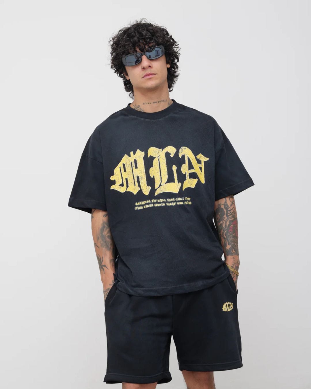 T-Shirt MLN nera