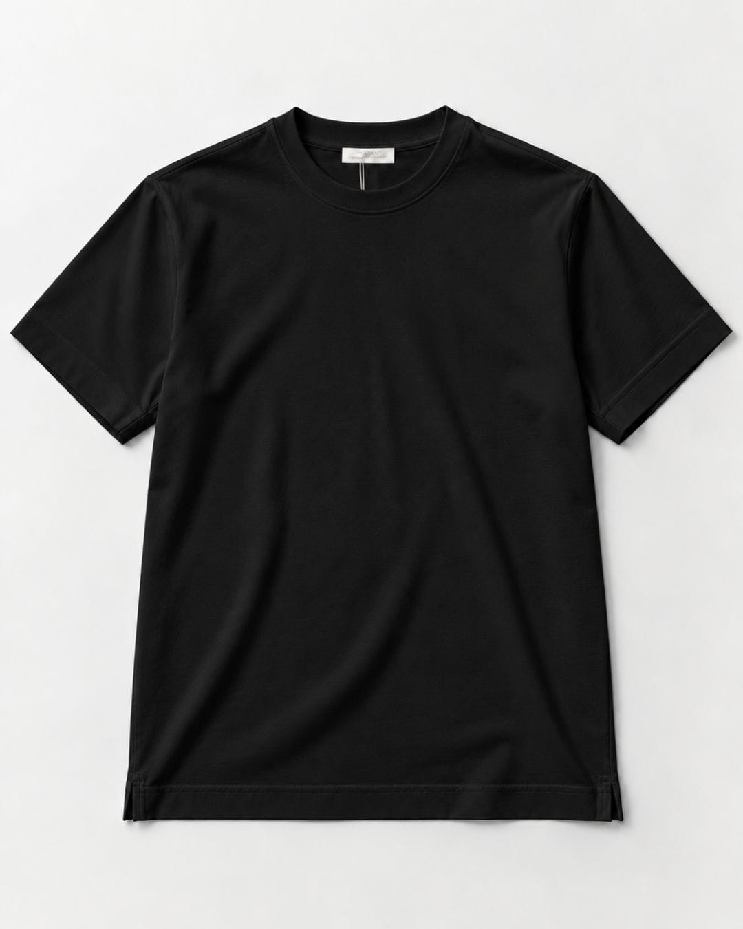 T-Shirt Filo Di Scozia Nero
