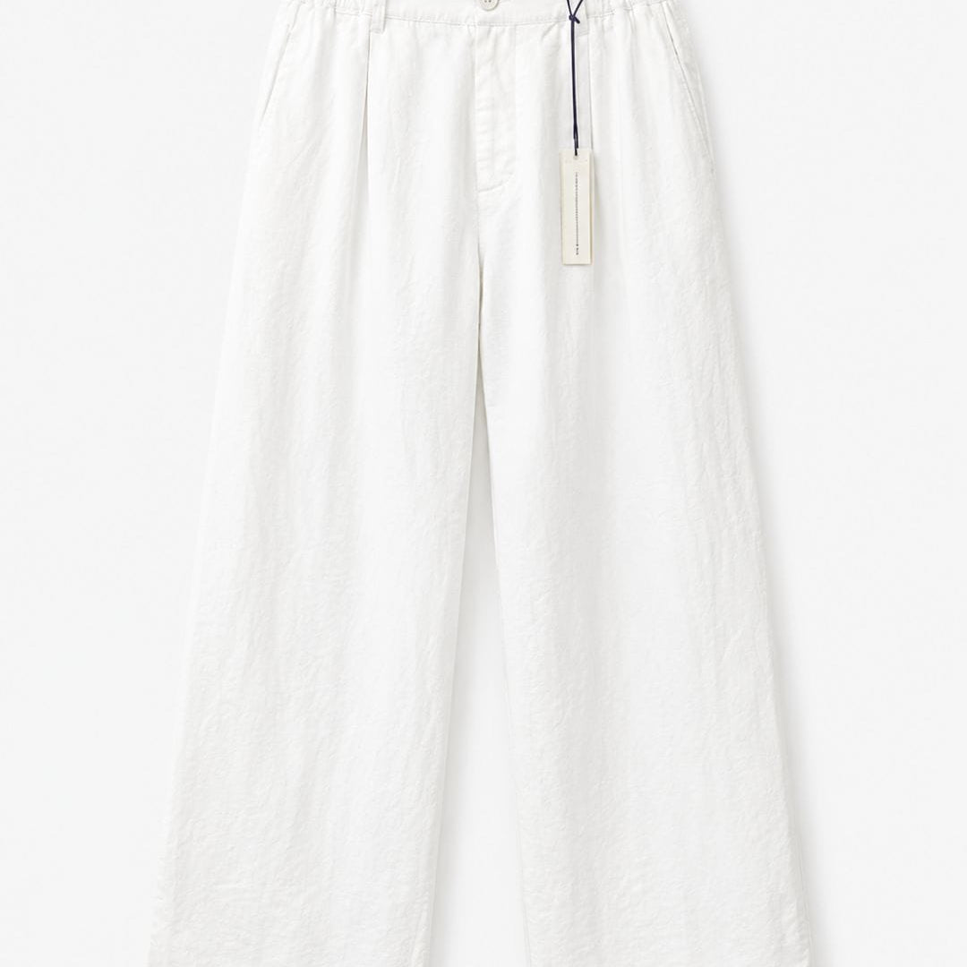 Pantalone Capri Bianco