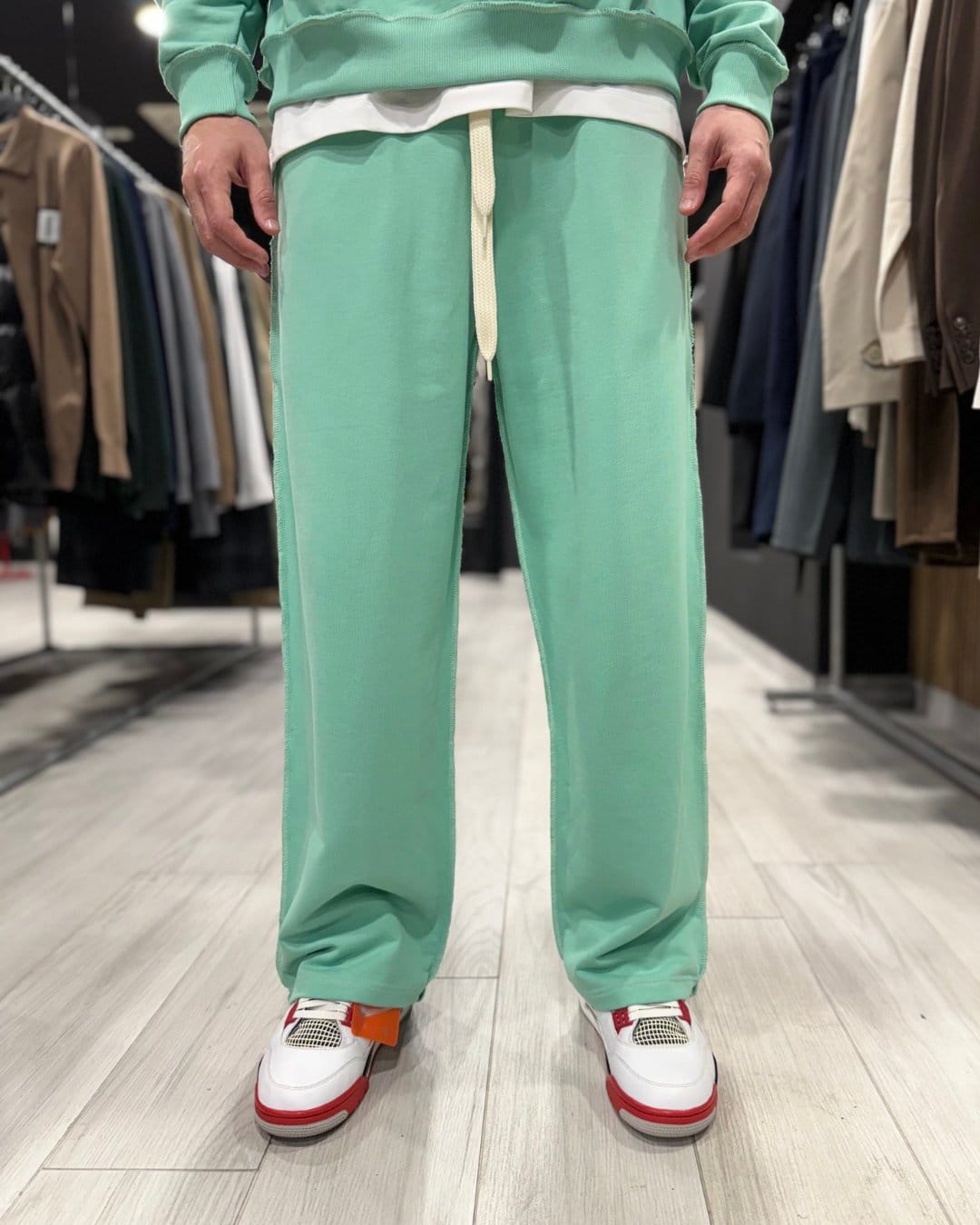 Panta tuta reverse mint