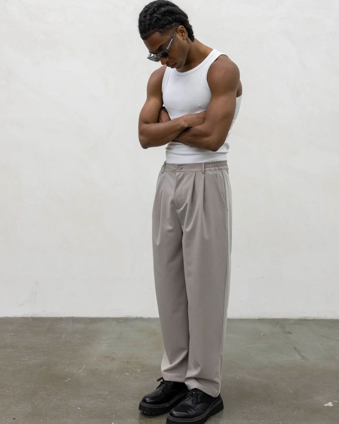 Panta simply pences Beige