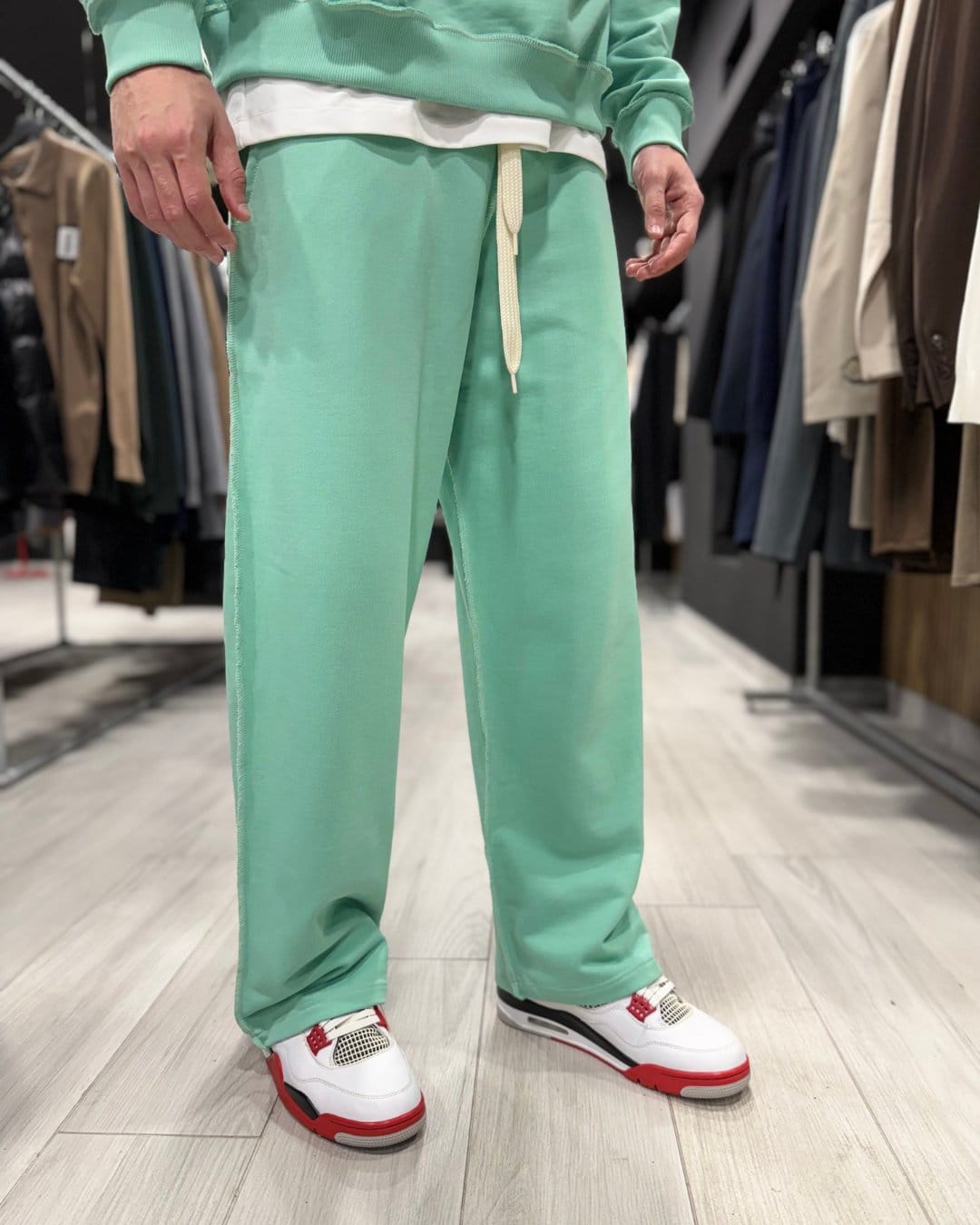 Panta tuta reverse mint