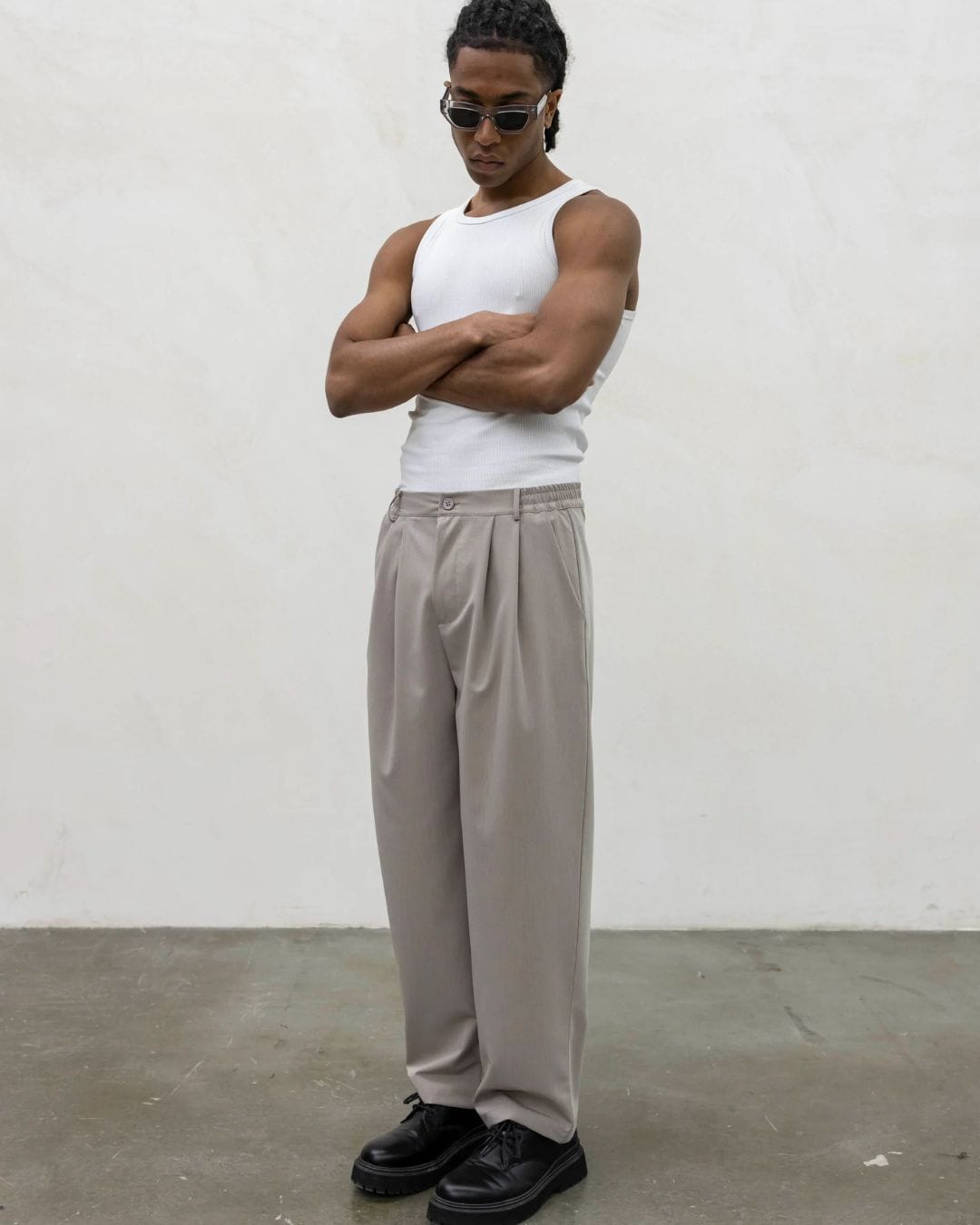 Panta simply pences Beige