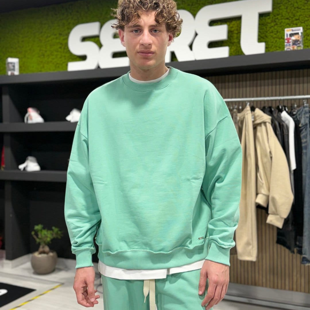 Felpa reverse mint