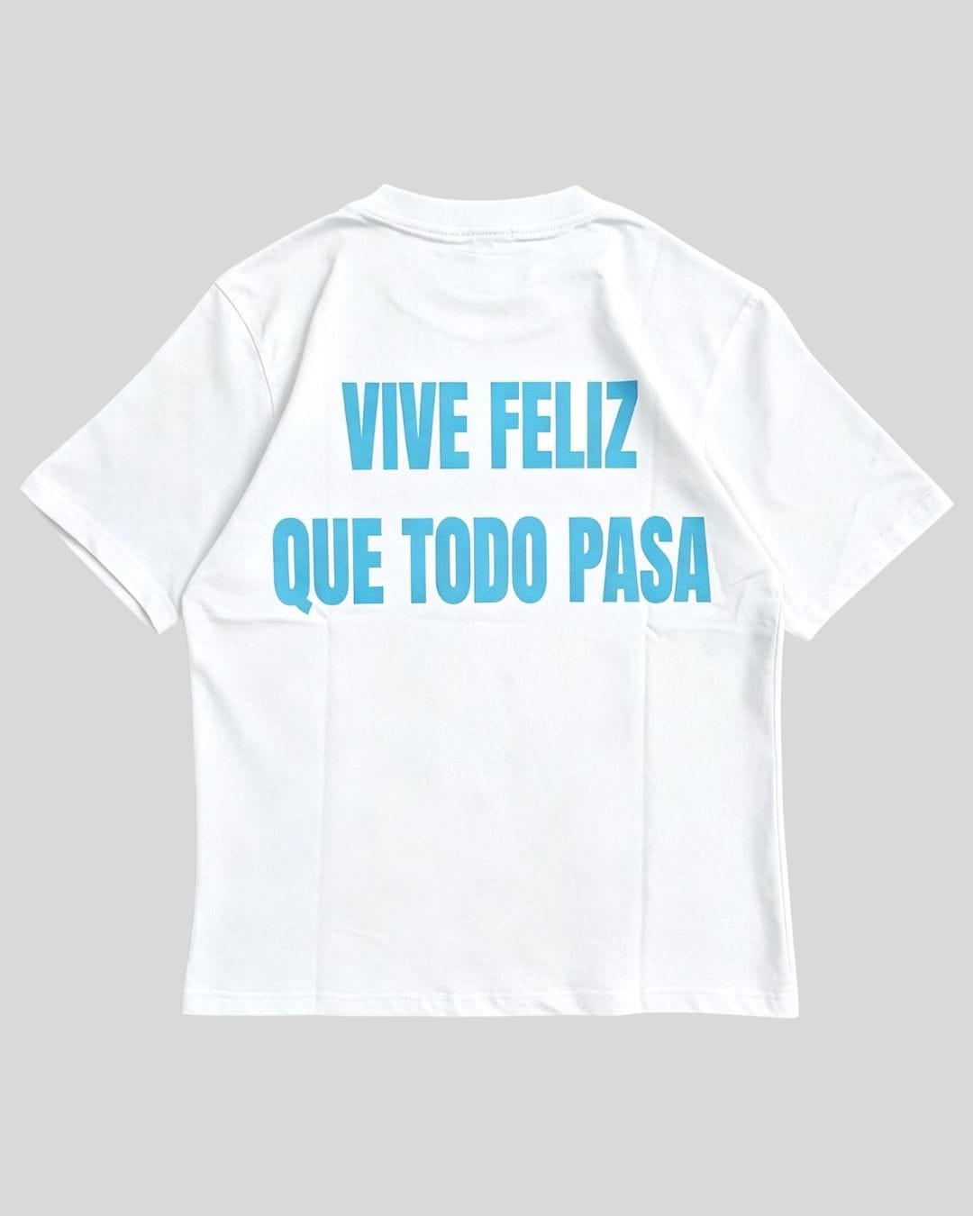 T-Shirt "TODO PASA" white/blue