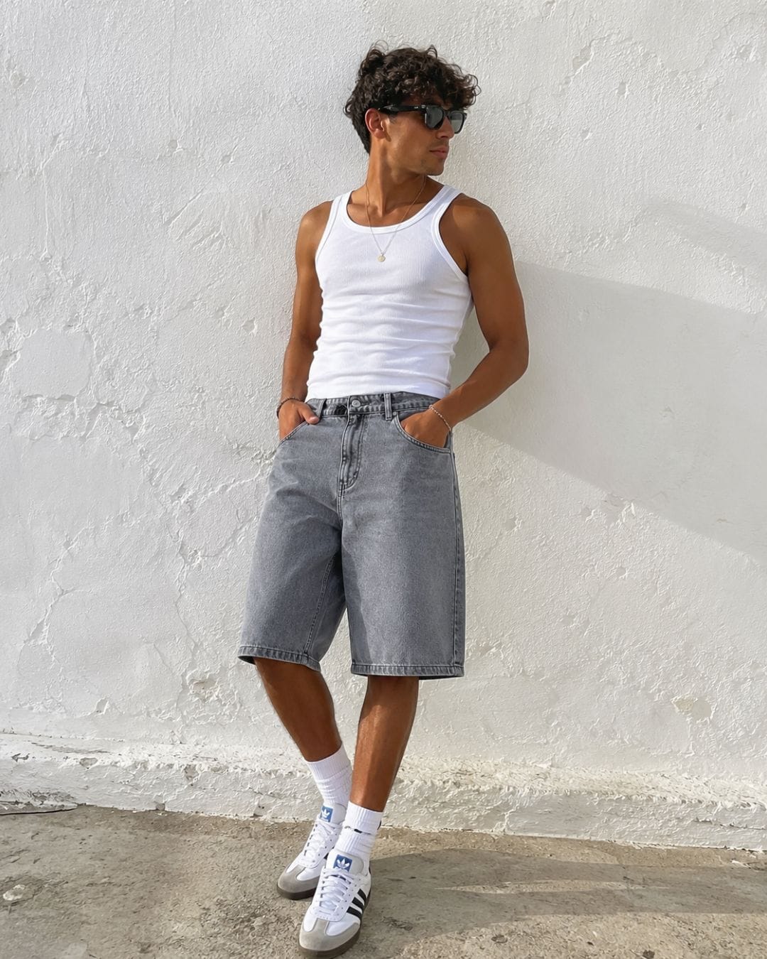 Jeans Bermuda Legacy Grey