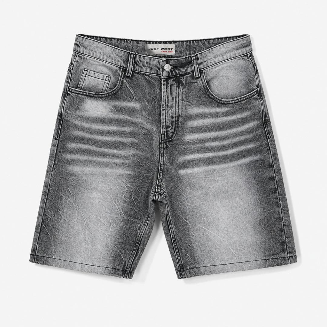 Jeans Bermuda Asphalt Grey