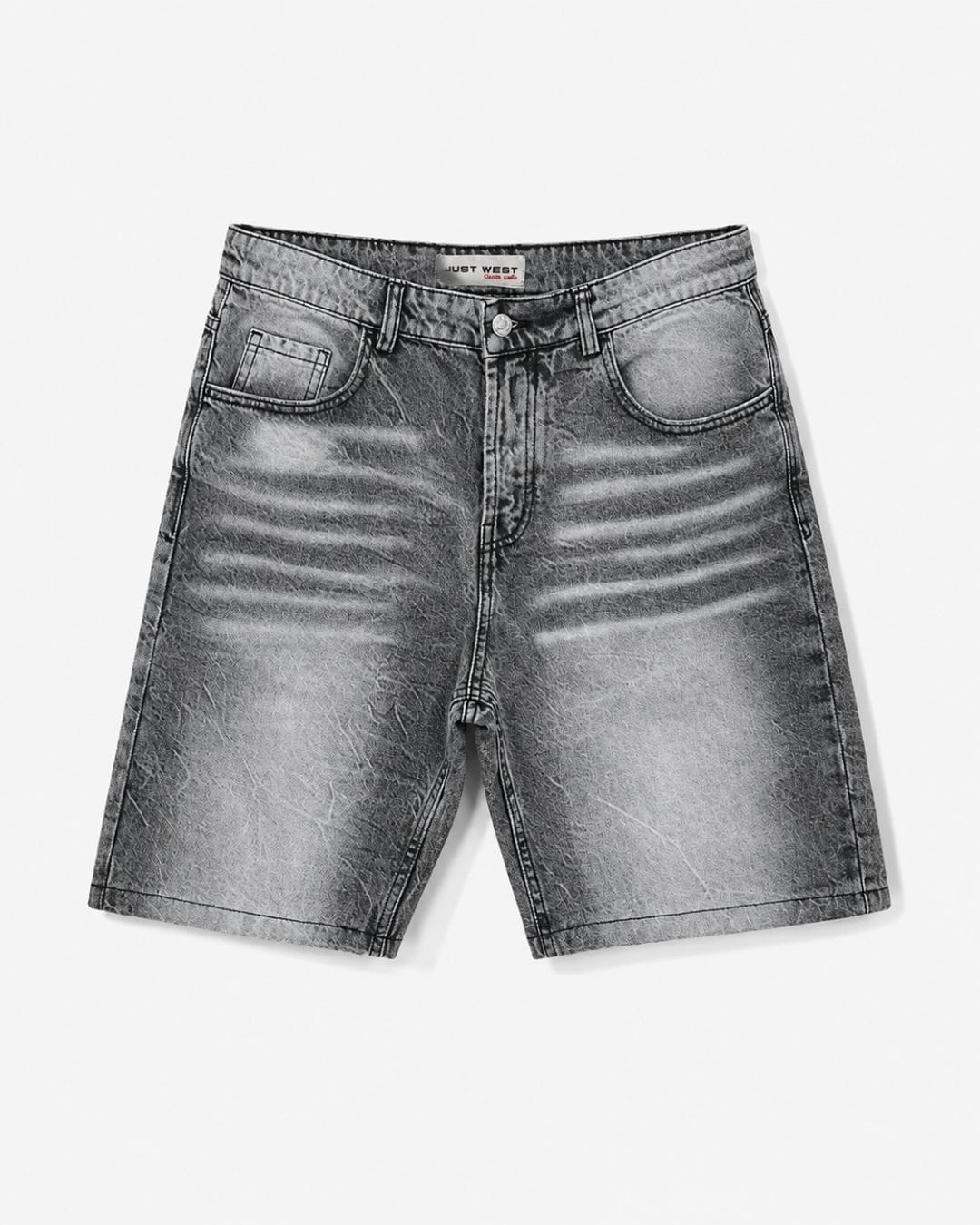 Jeans Bermuda Asphalt Grey