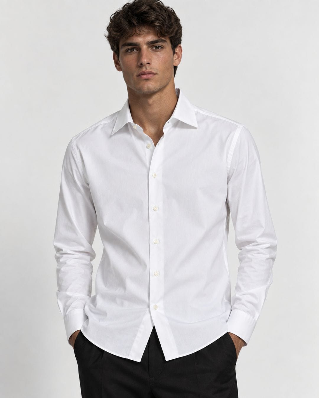 Camicia Slim Fit Bianca