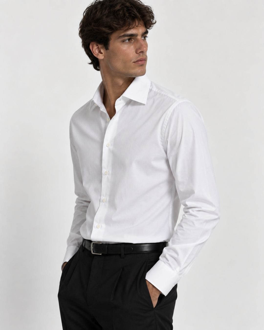 Camicia Slim Fit Bianca