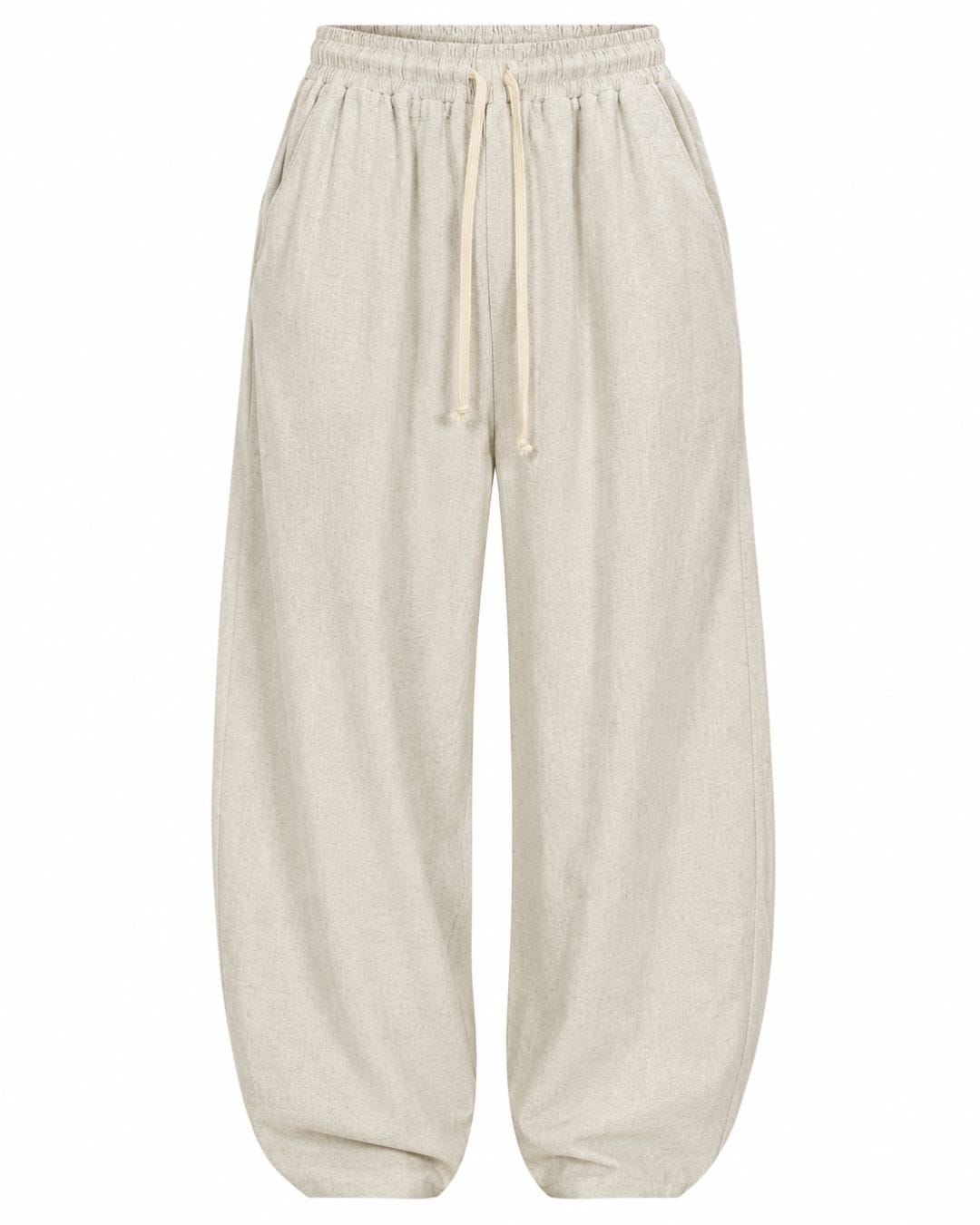 Pantalaccio Misto Lino Beige