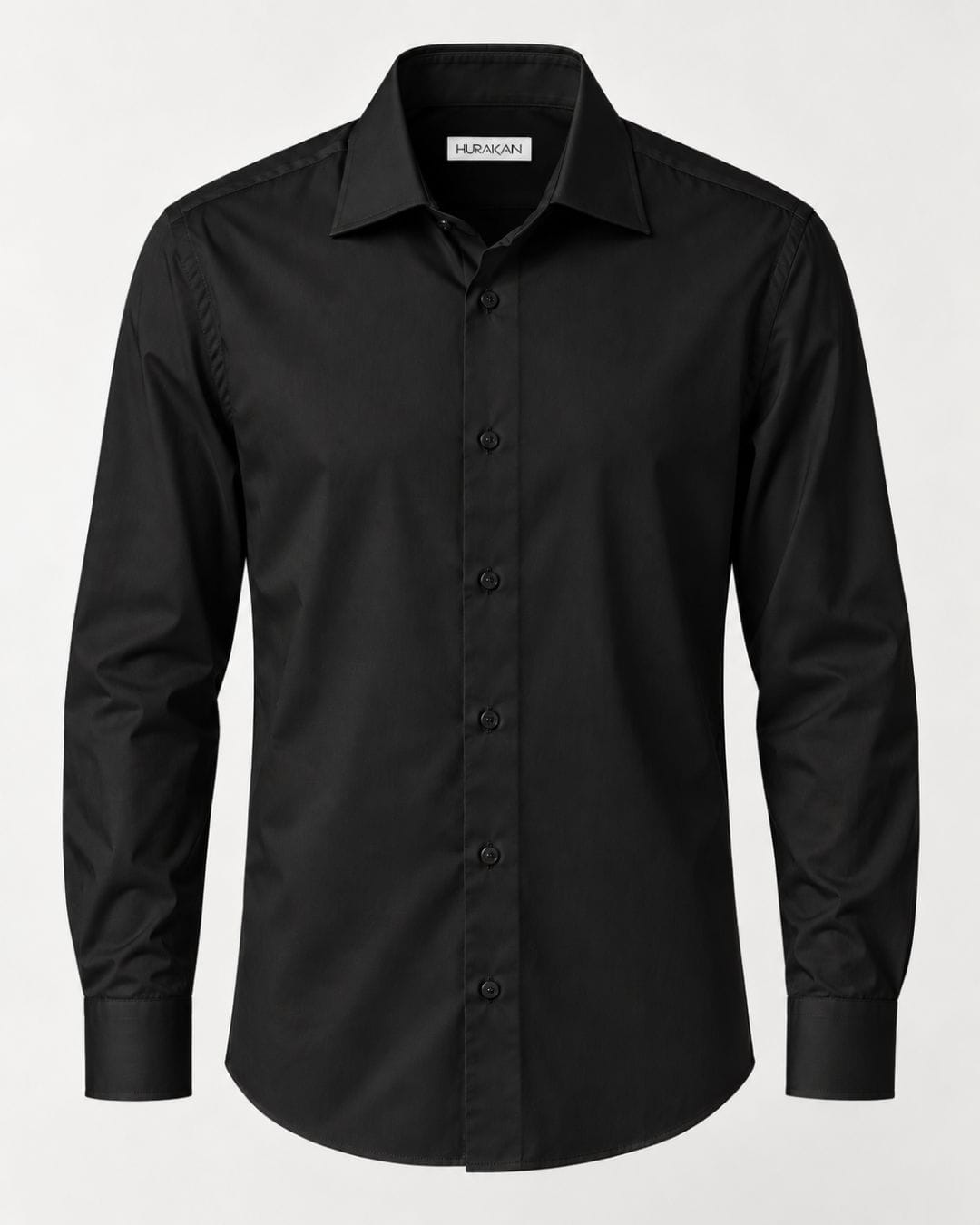 Camicia Slim Fit Nero