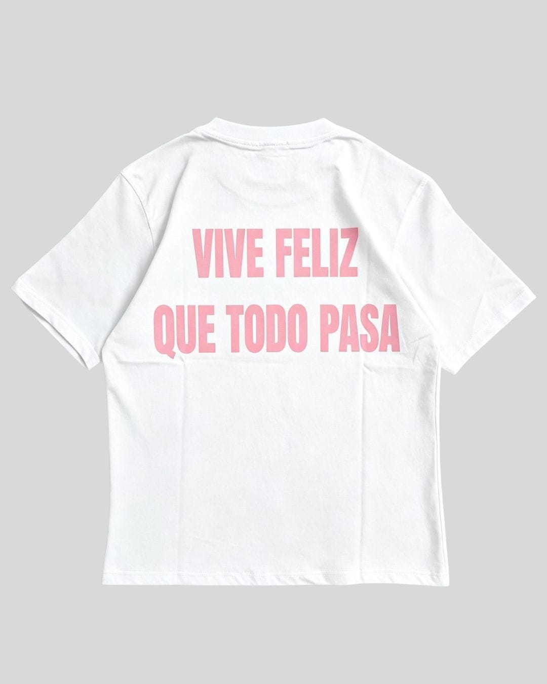 T-Shirt "TODO PASA" white/pink