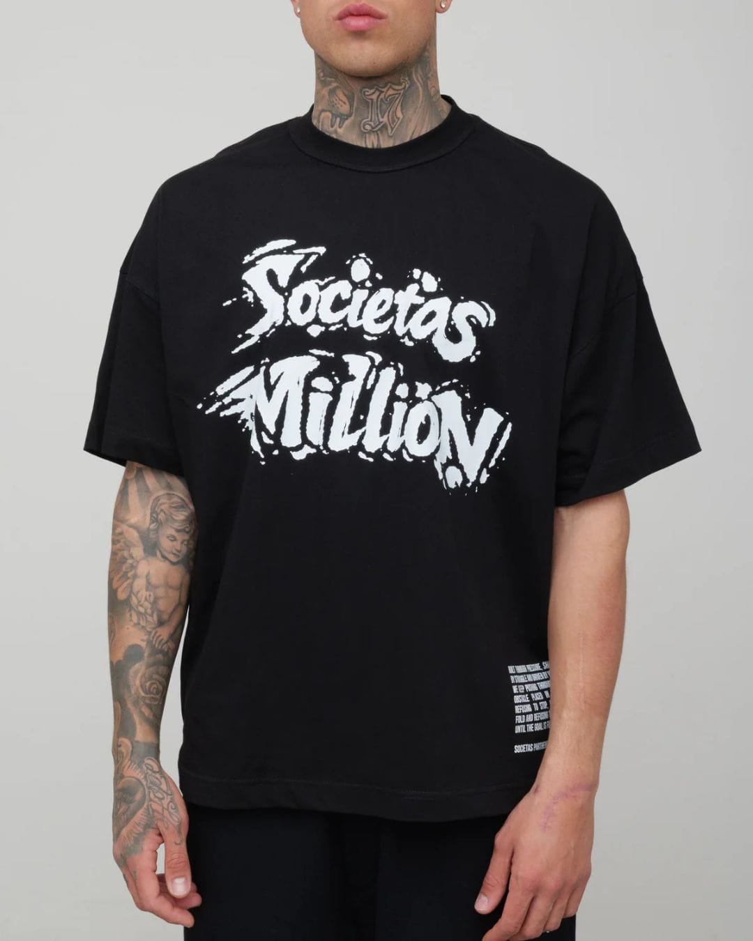 T-Shirt Societas #1 nera