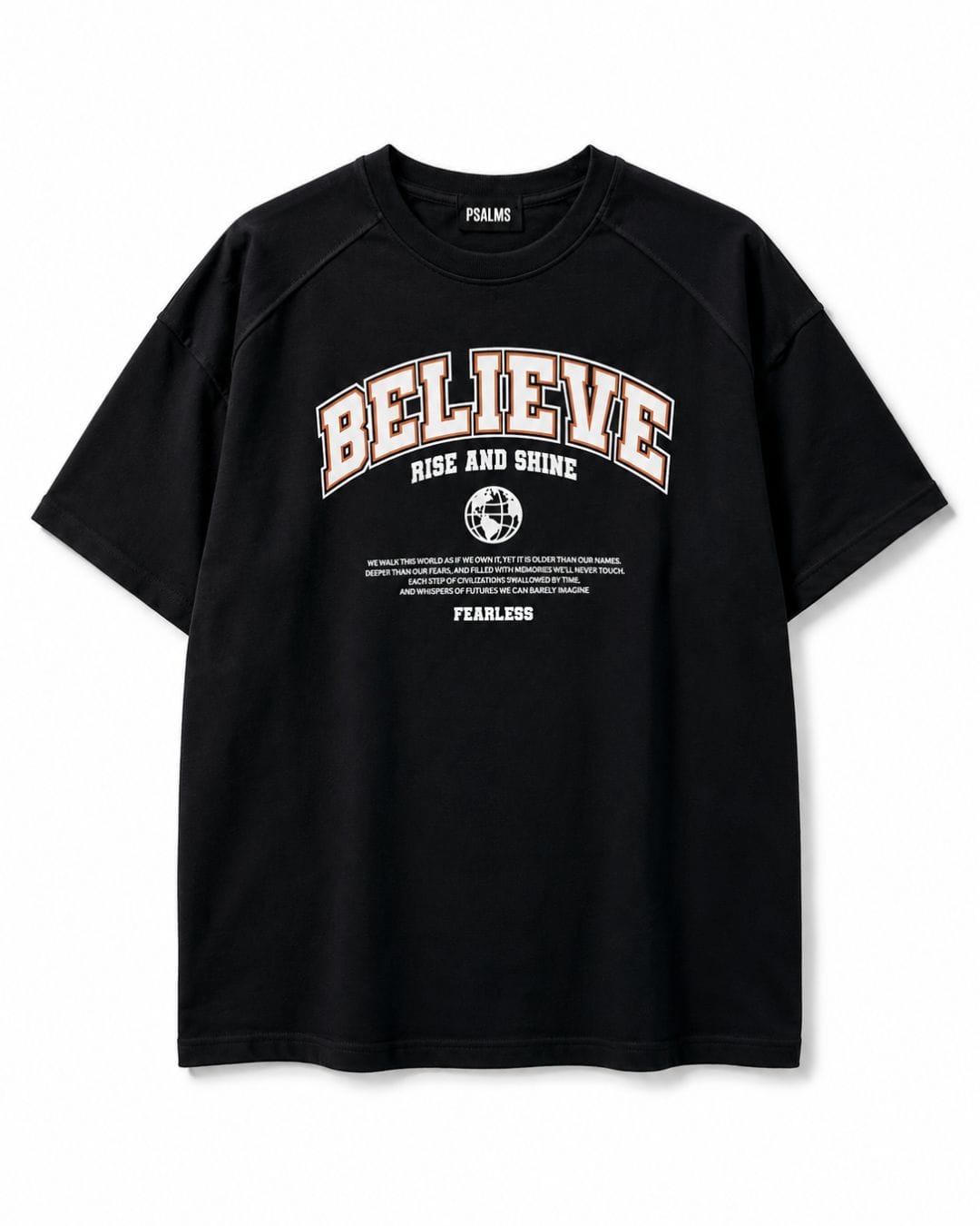 T-Shirt Believe Black