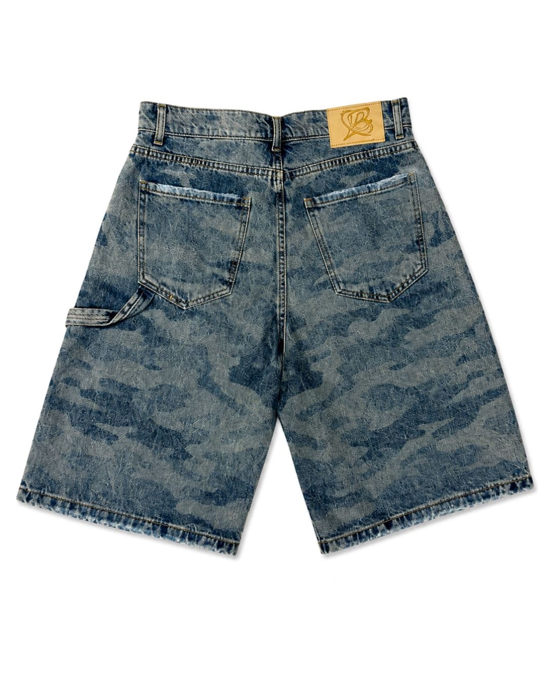 Jeans Camouflage Blue