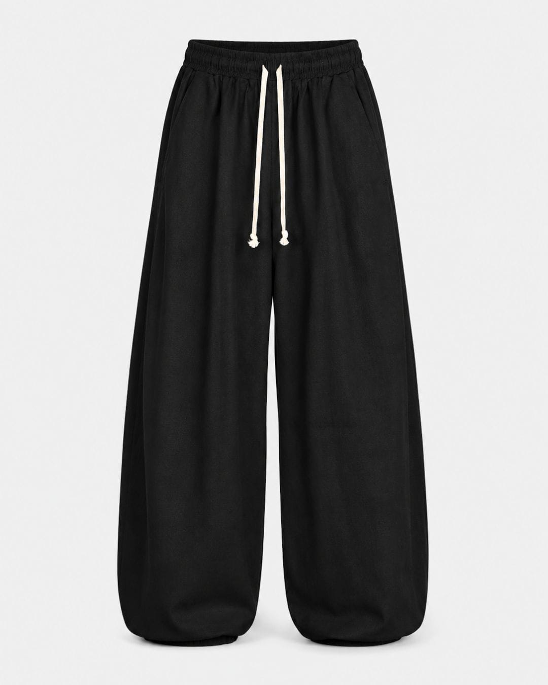 Pantalaccio Misto Lino Nero