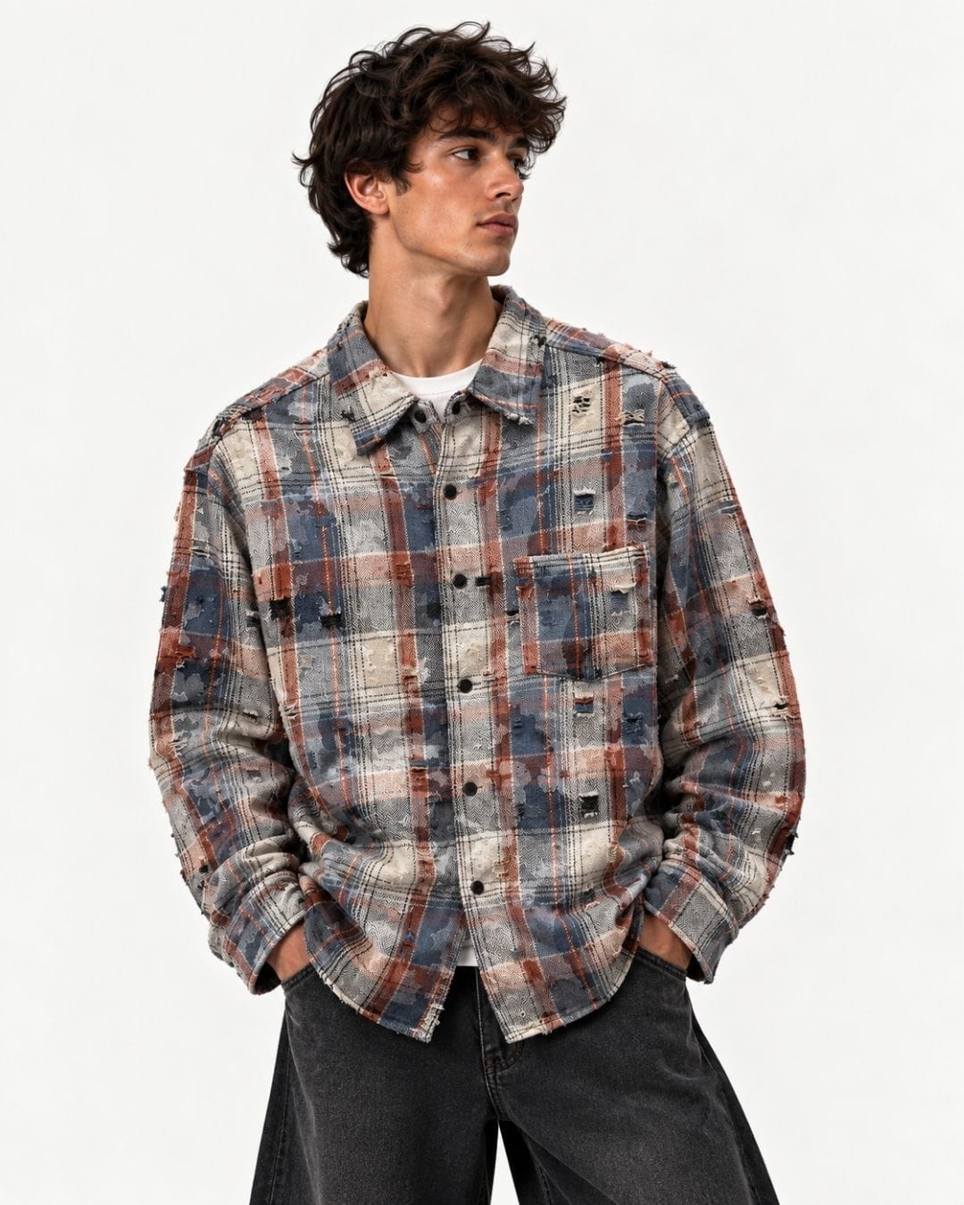 Camicia aw quadri b/b