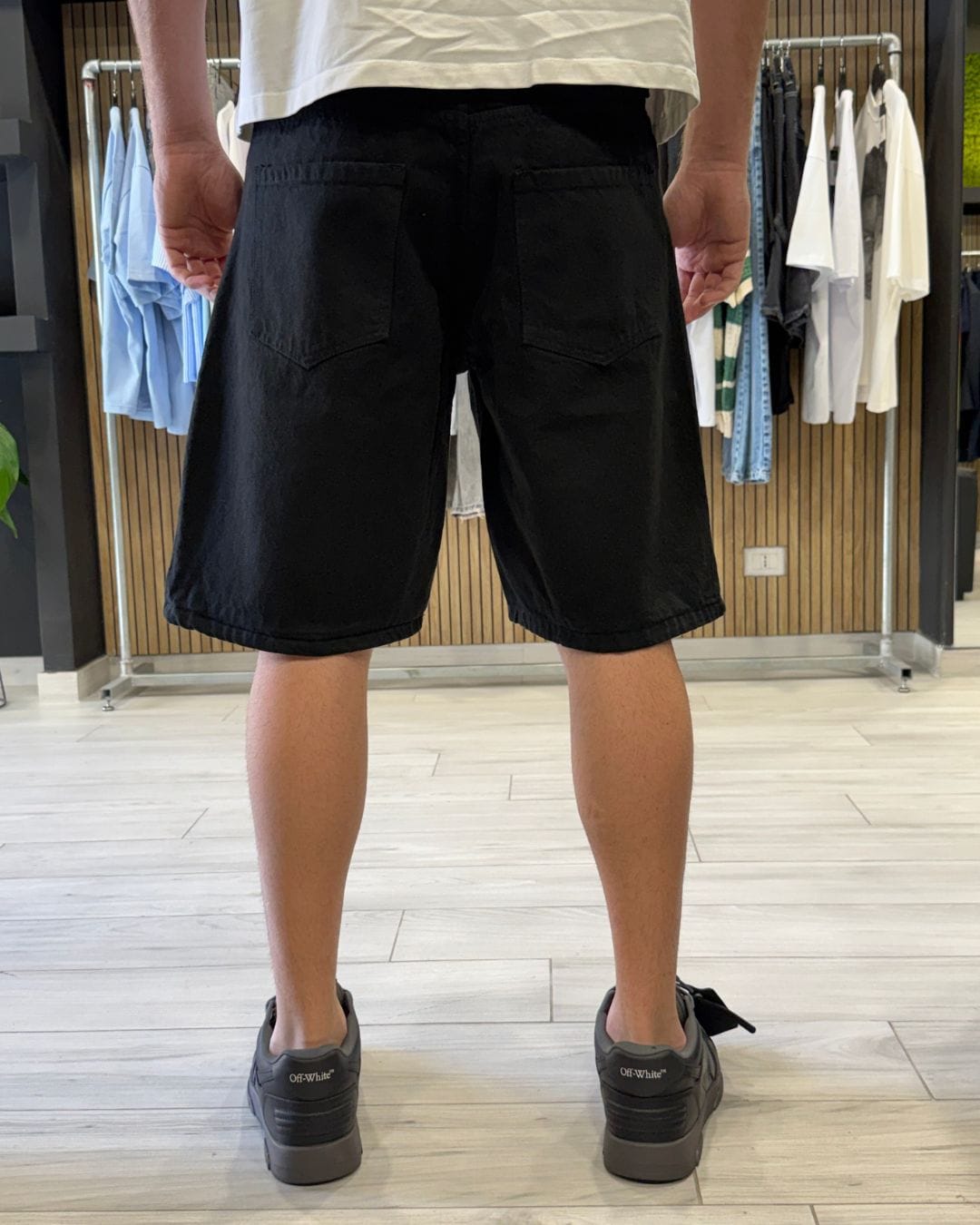 Jeans simply black bermuda