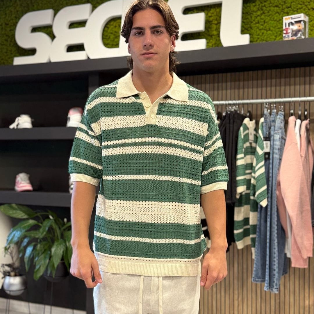 Polo Bahamas Green & White