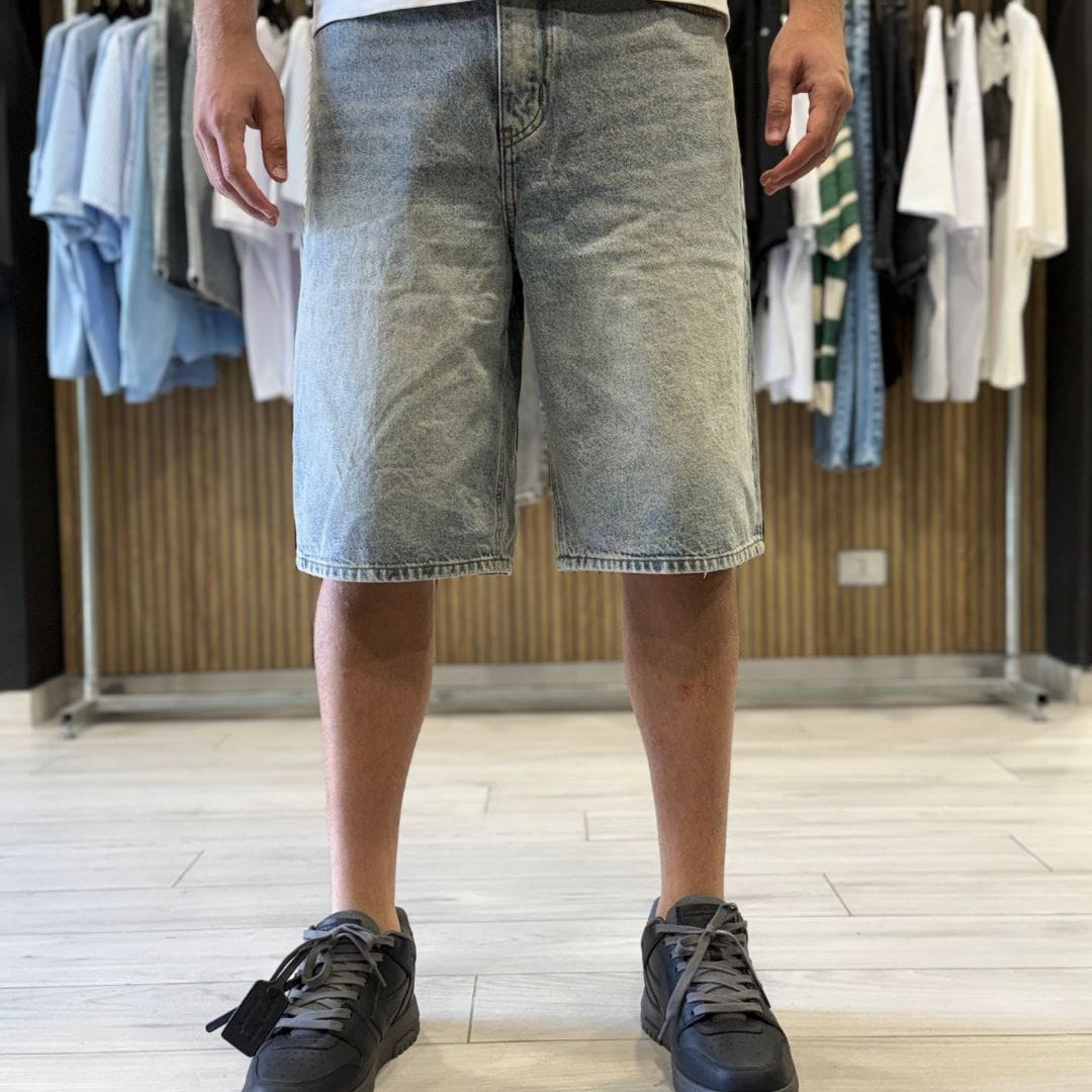 Jeans bermuda basic