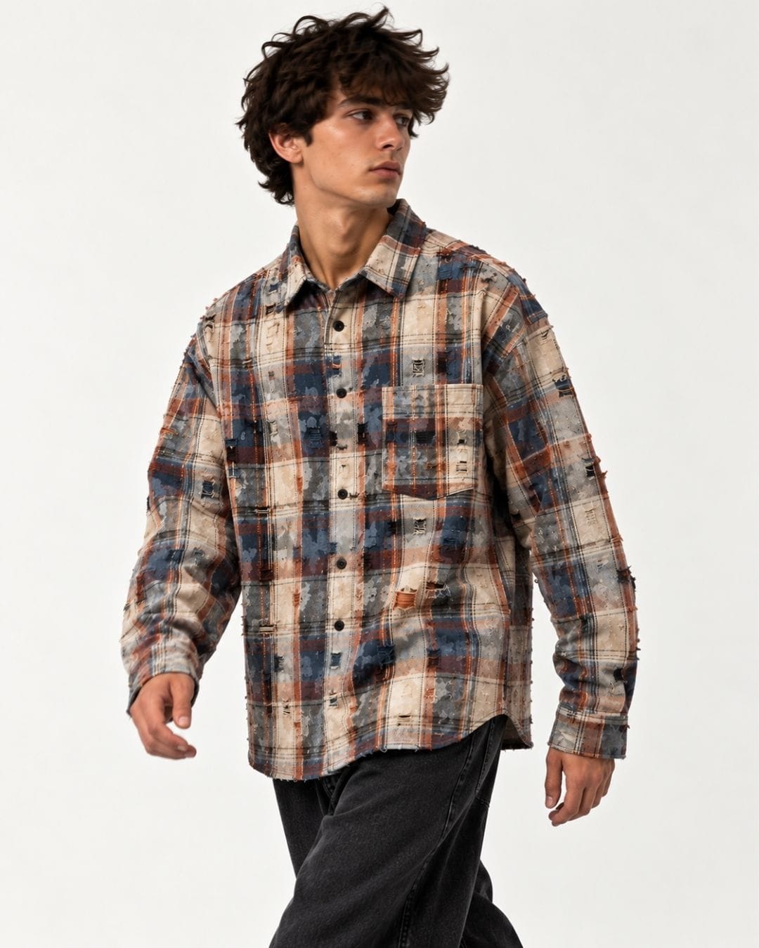 Camicia aw quadri b/b