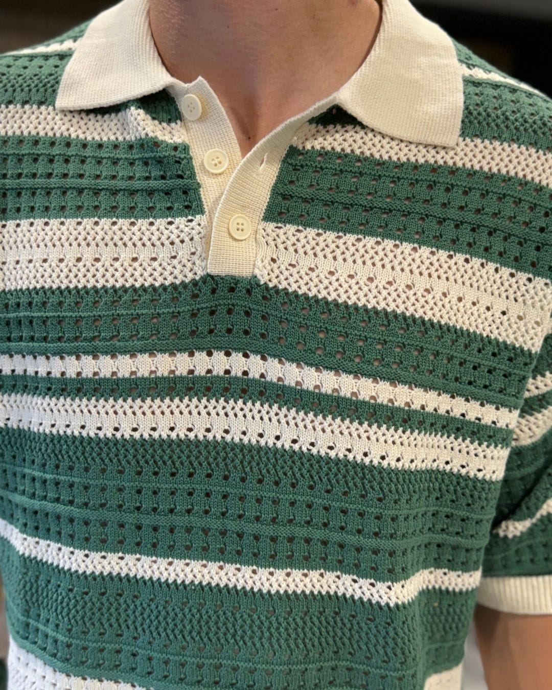 Polo Bahamas Green & White