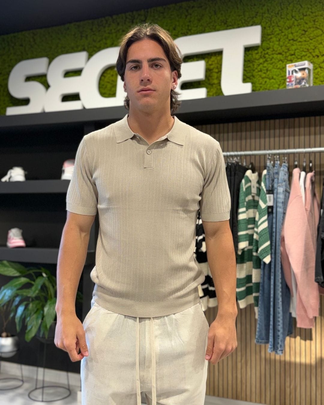 Polo Tropea beige
