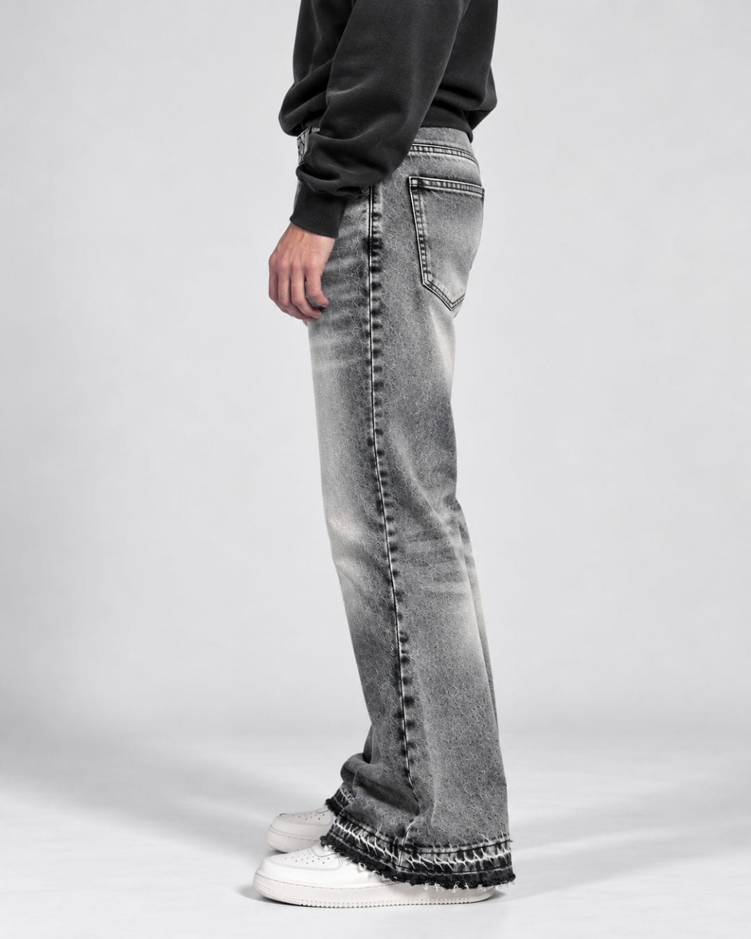 Jeans Flare grey