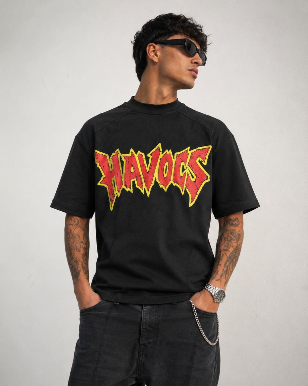 T-Shirt Havocs Black