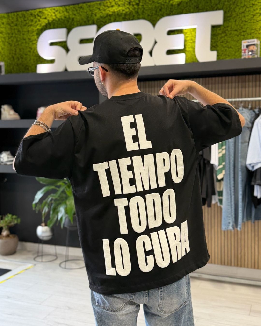 T-Shirt "EL TEMPO" black