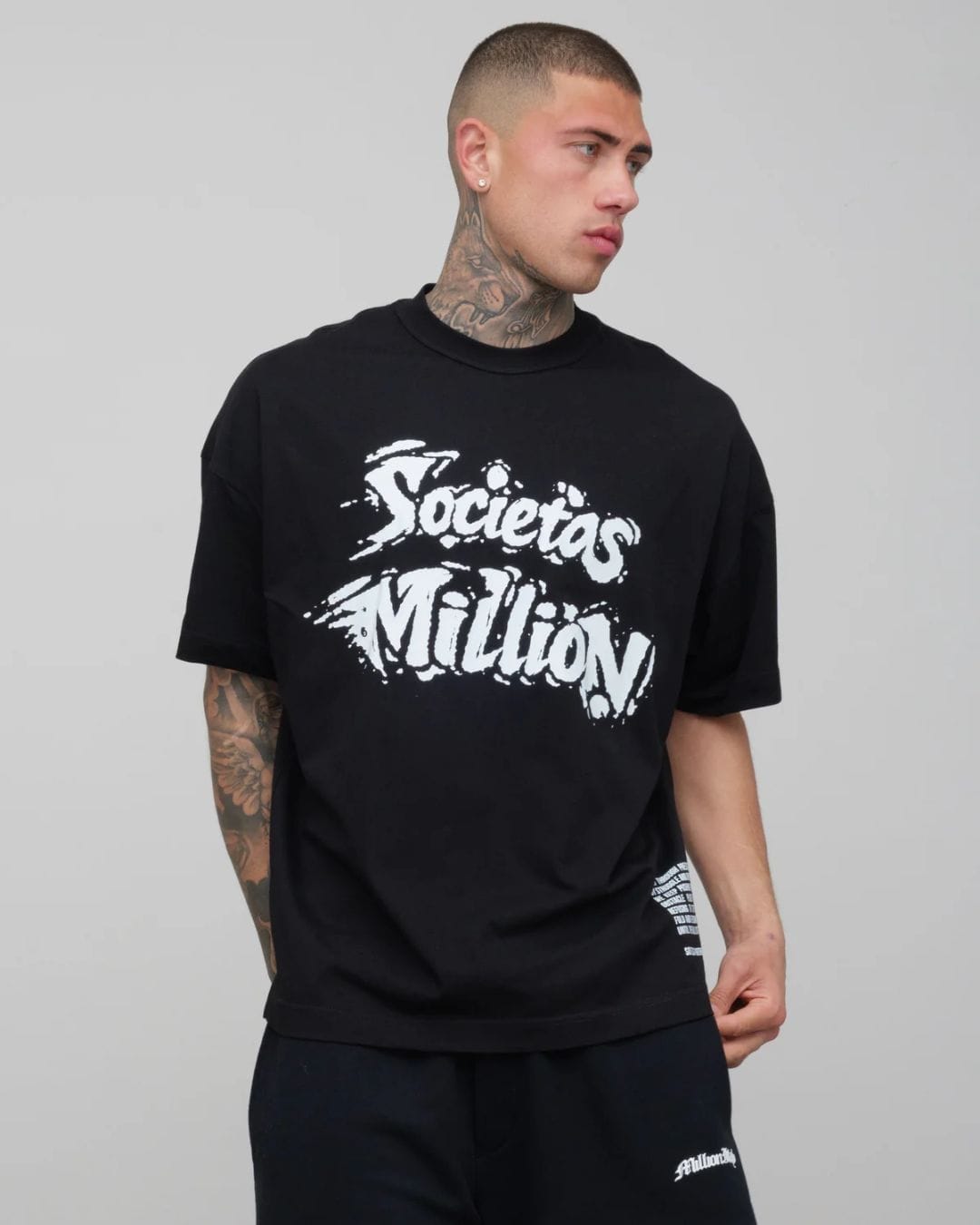 T-Shirt Societas #1 nera
