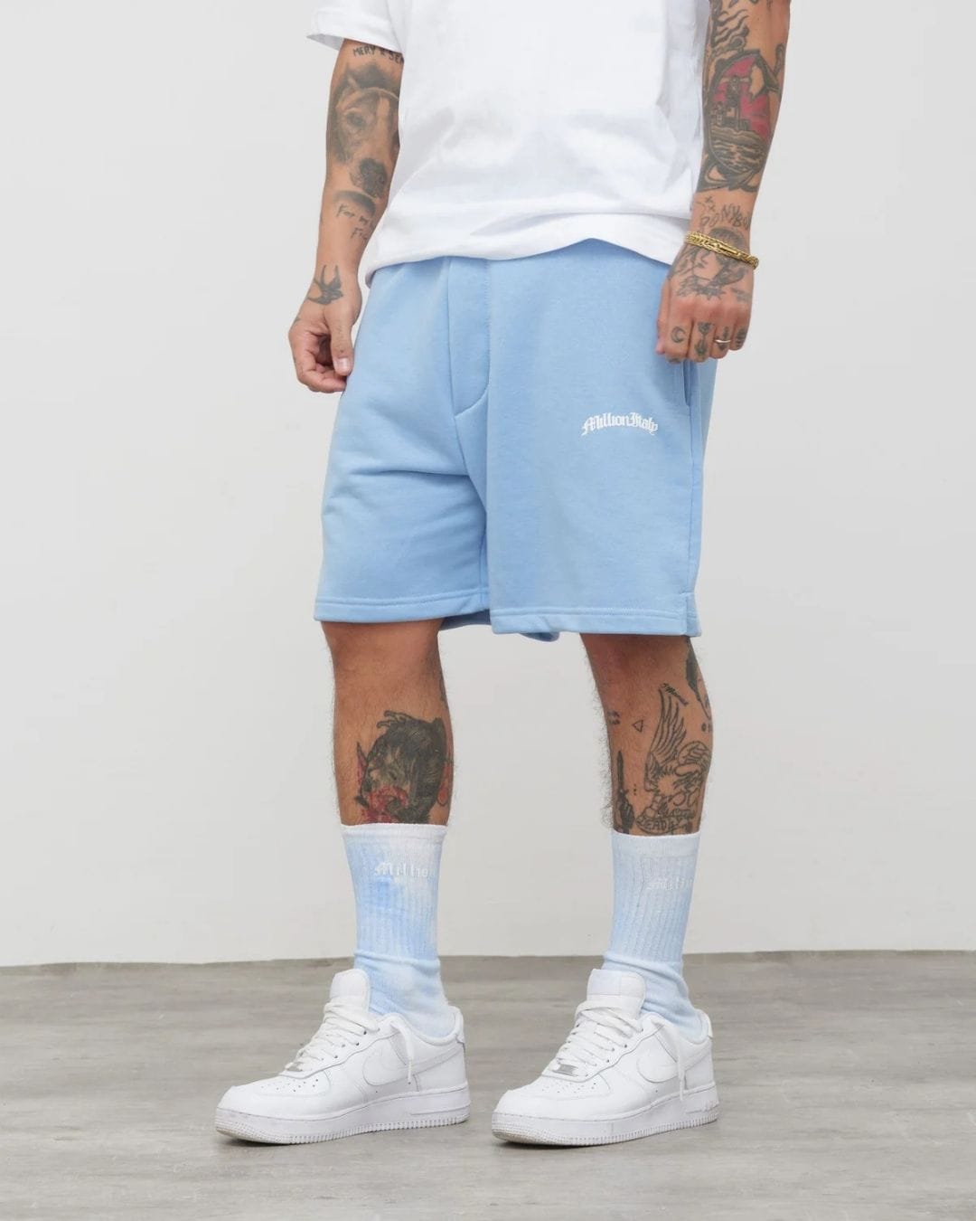 Shorts MLN light blu