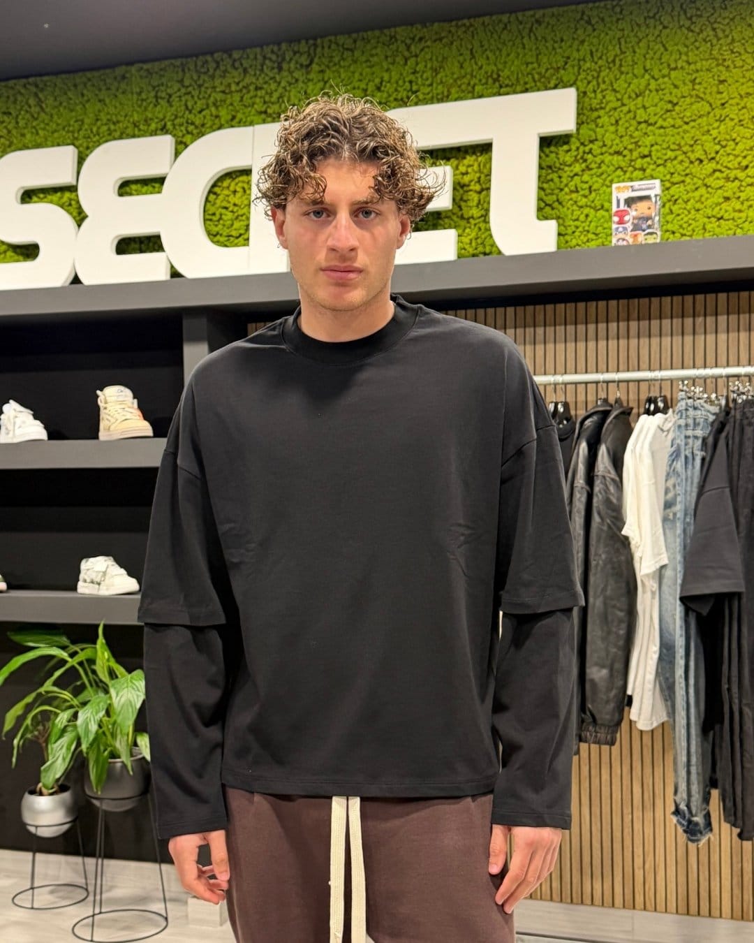 Long sleeve Psalms black