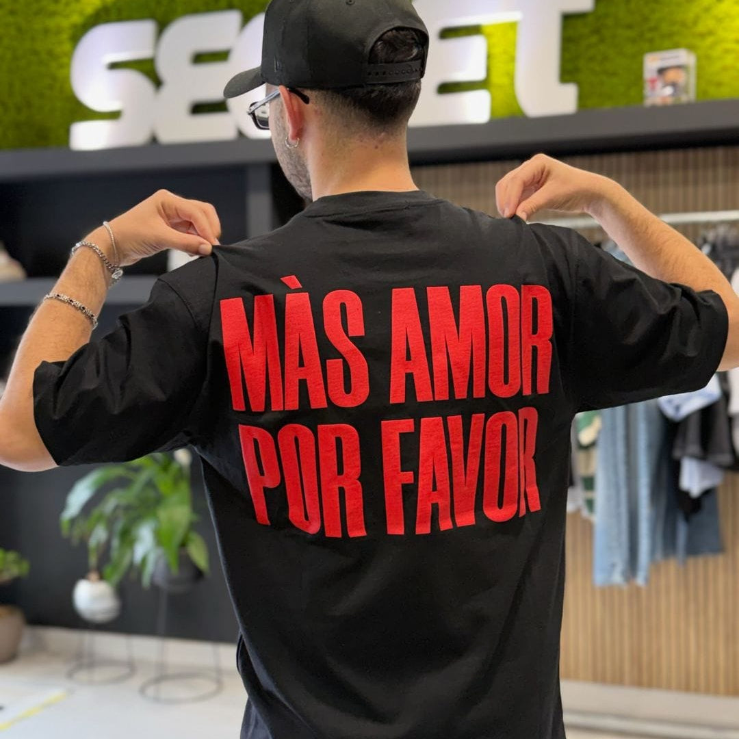 T-Shirt "MAS AMOR" black