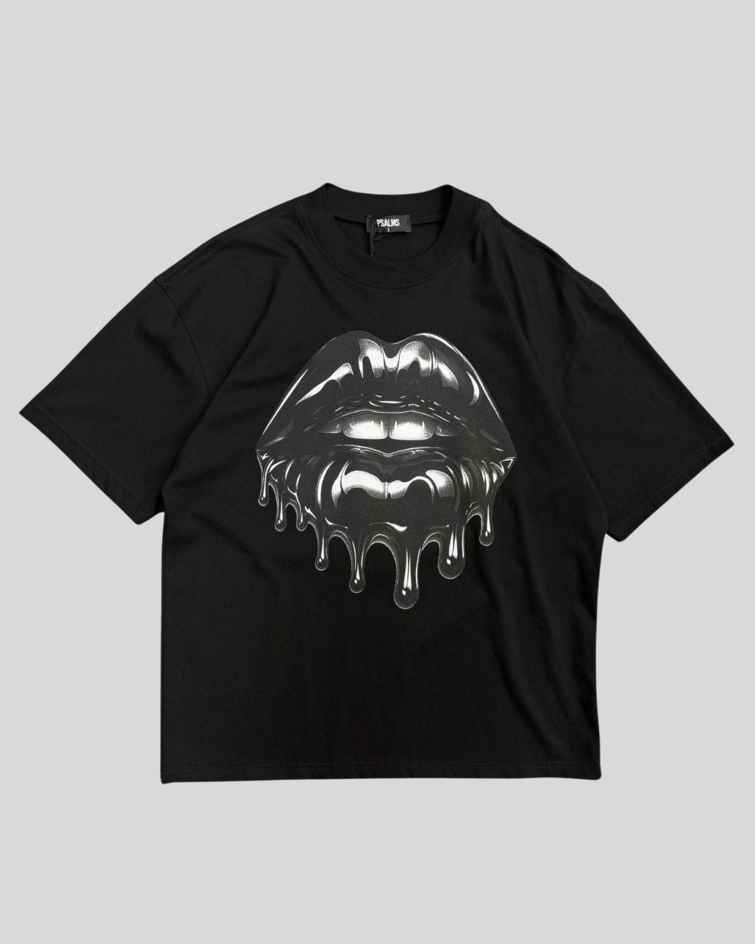 T-Shirt Lips Black