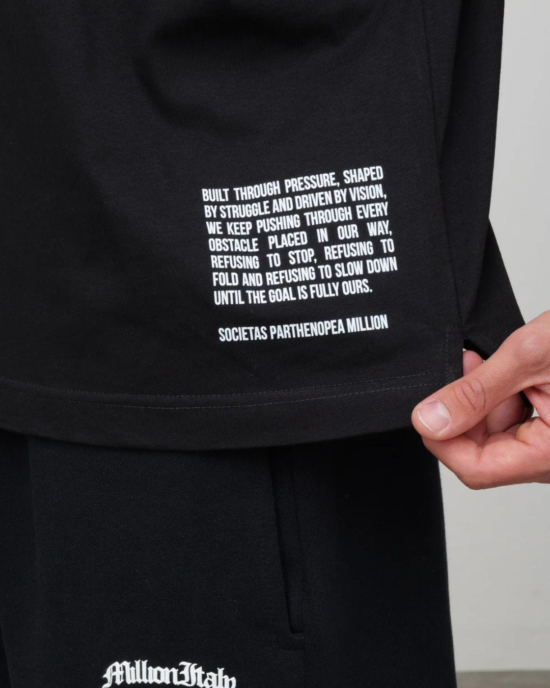 T-Shirt Societas #1 nera