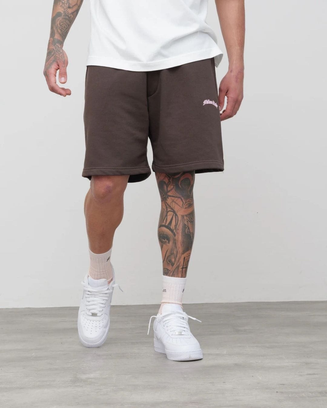 Shorts MLN brown/pink