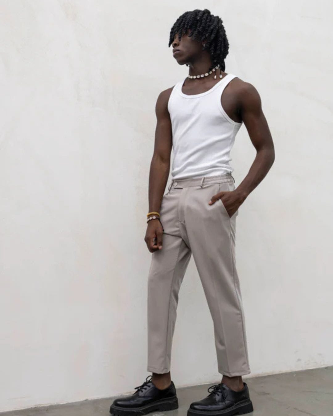 Panta chinos beige