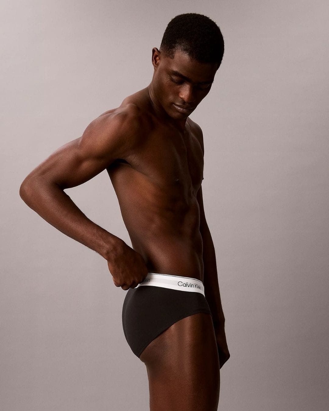 Slip Calvin Klein Nero